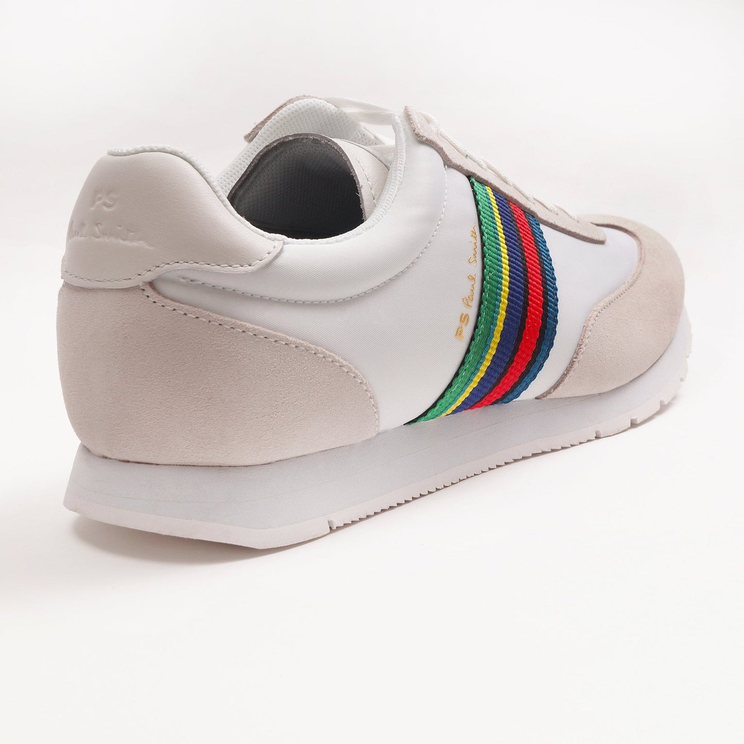 - Sports Stripe 'Prince' Trainers - White