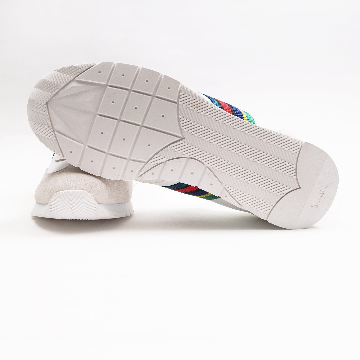 - Sports Stripe 'Prince' Trainers - White