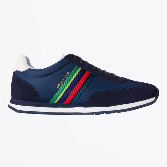- Sports Stripe 'Prince' Trainers - Navy