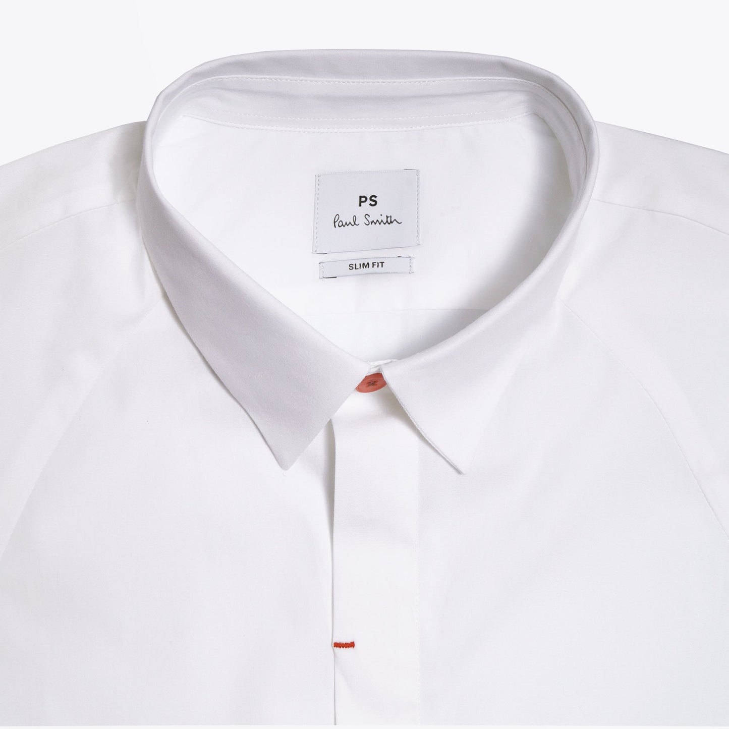 - Slim Long-Sleeve Shirt - White