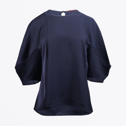 Isolate - 3/4 Length Sleeve Top - Navy