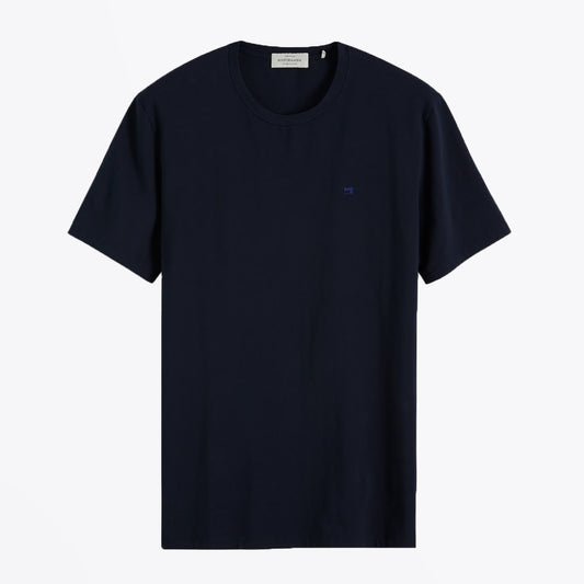 - Classic Cotton Tee - Navy