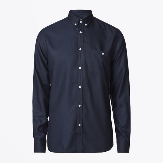 - Valentin Tencel Shirt - Navy