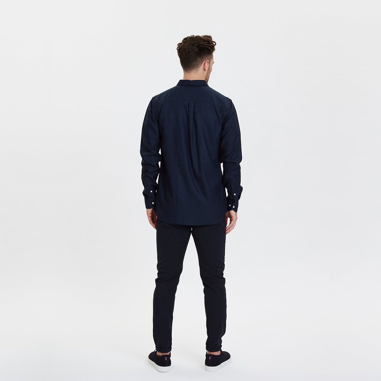 - Valentin Tencel Shirt - Navy