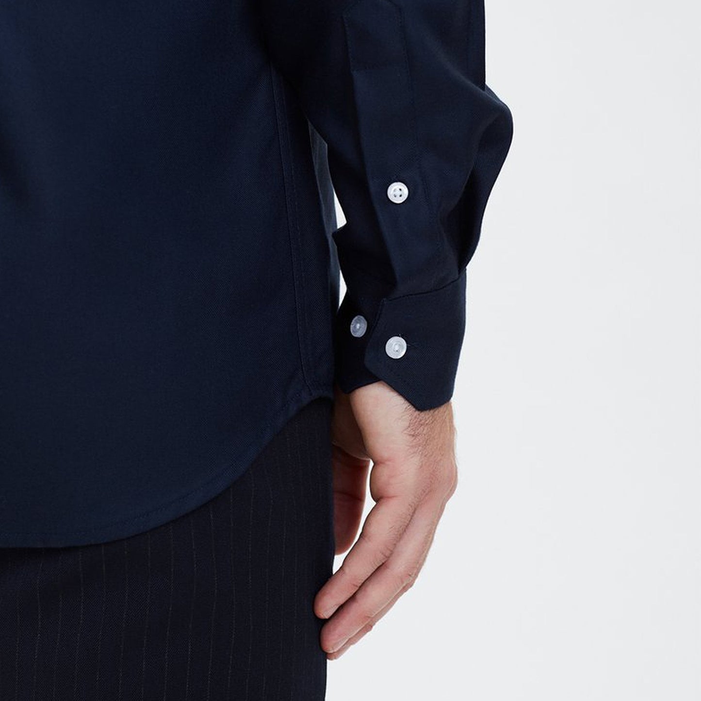 - Valentin Tencel Shirt - Navy
