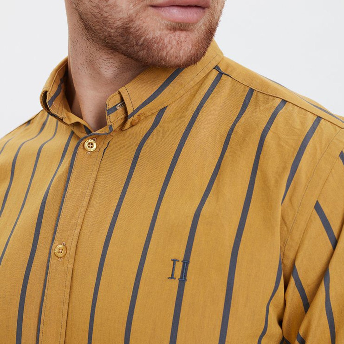 - Smierre Stripe Shirt - Yellow
