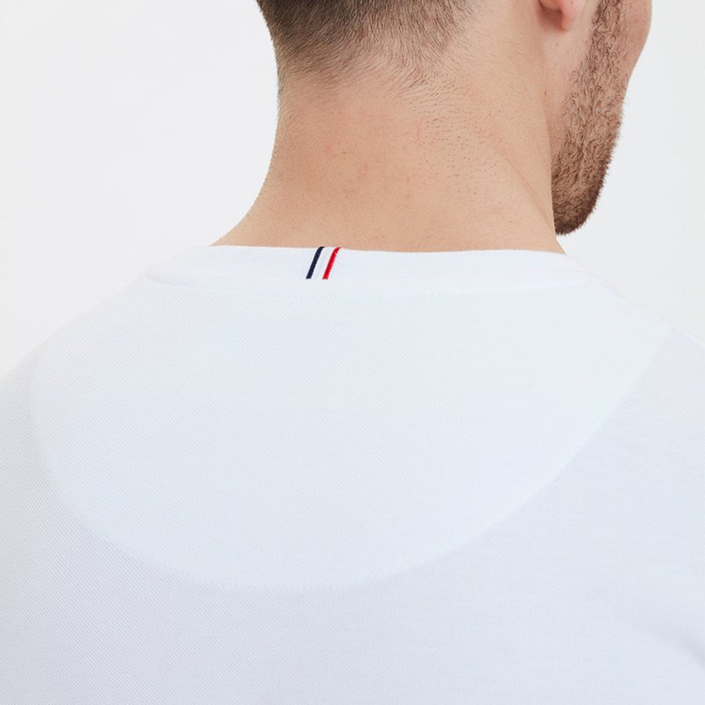 - Cotton Piqué T-shirt - White