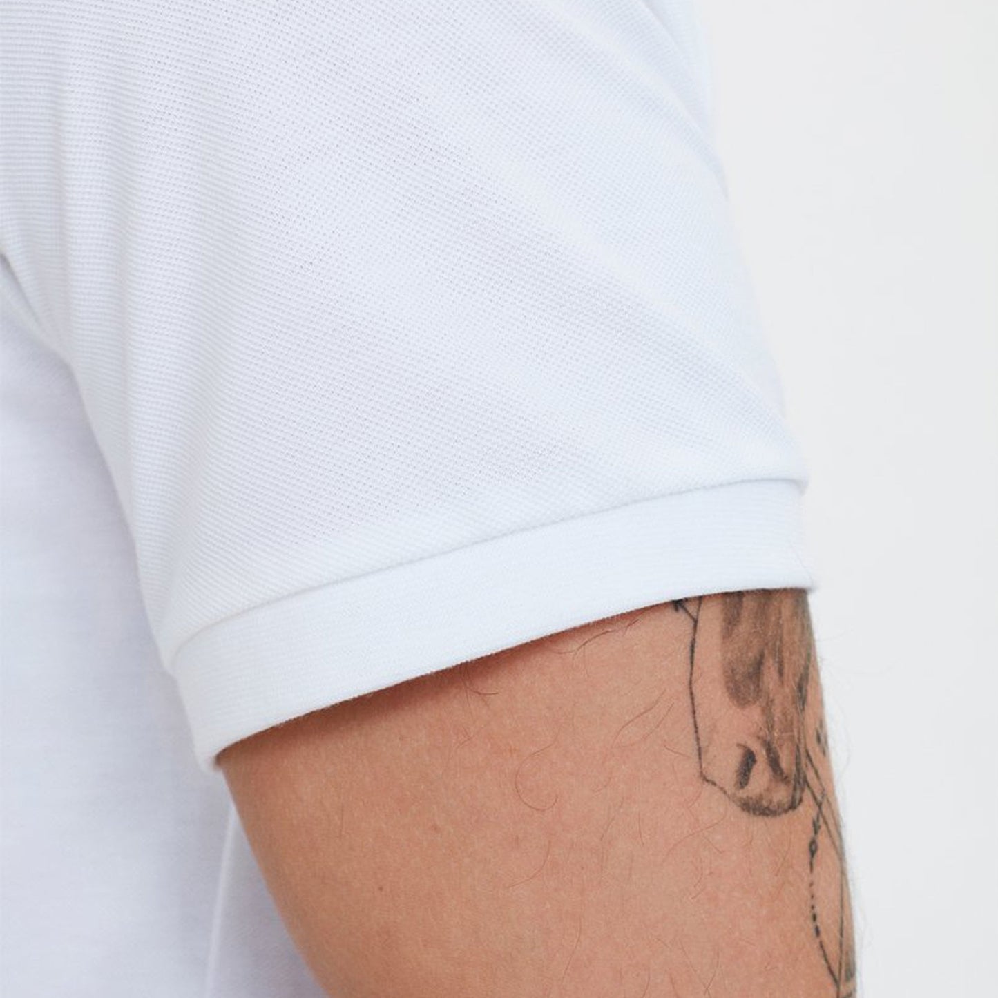 - Cotton Piqué T-shirt - White