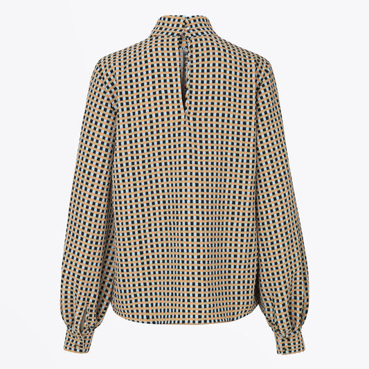 - Eddy Top - Gingham Orange