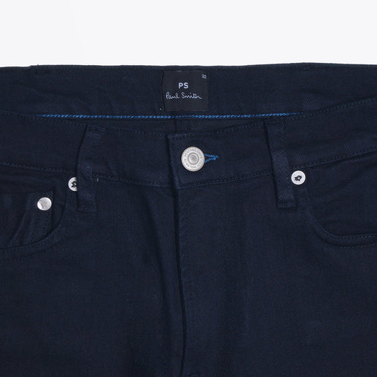 - Reflex Tapered Denim Jeans - Blue/Black