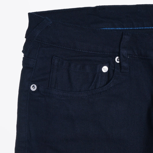 - Reflex Tapered Denim Jeans - Blue/Black