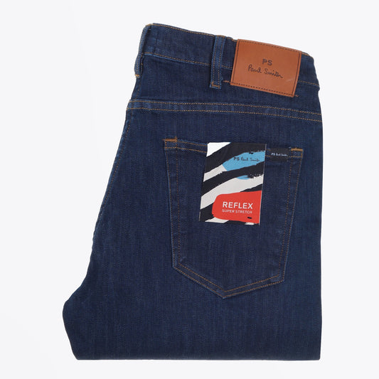 - Reflex Tapered Super Stretch Denim Jeans