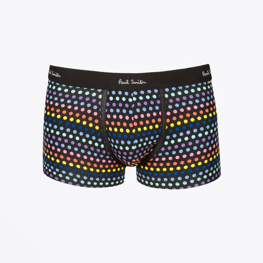 - Polka Dot Boxer Briefs - Navy/Multi
