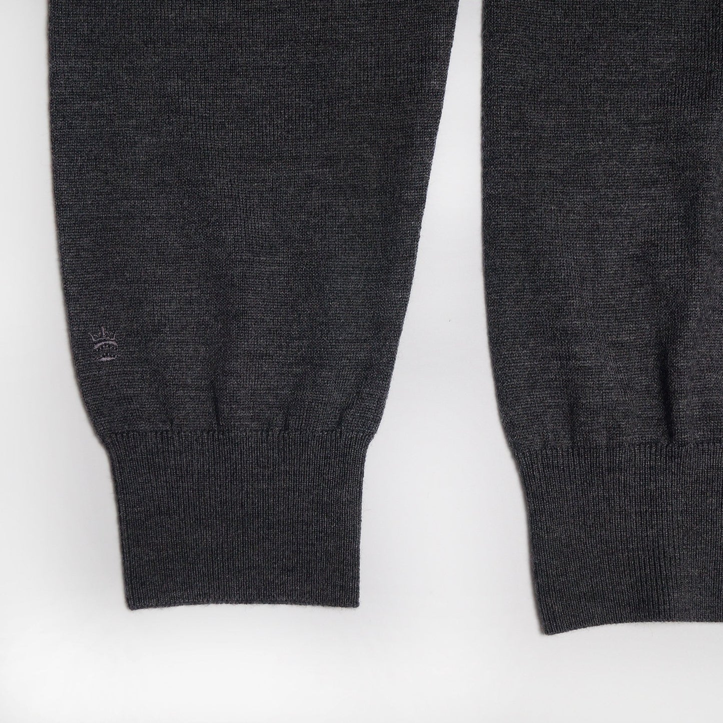 Merino Crew Neck Knit - Grey