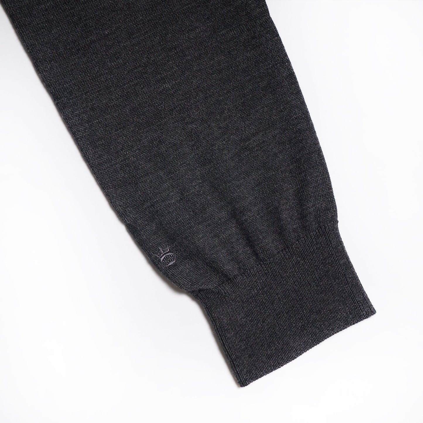 Merino Roll-Neck Knit - Grey