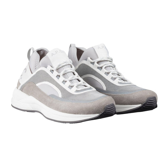 - Technical Two-Tone Sneaker - Grey