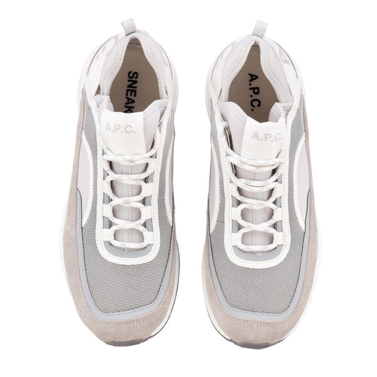 - Technical Two-Tone Sneaker - Grey