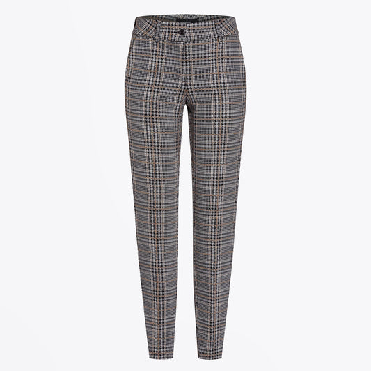 - Rome - Checked Pants - Grey