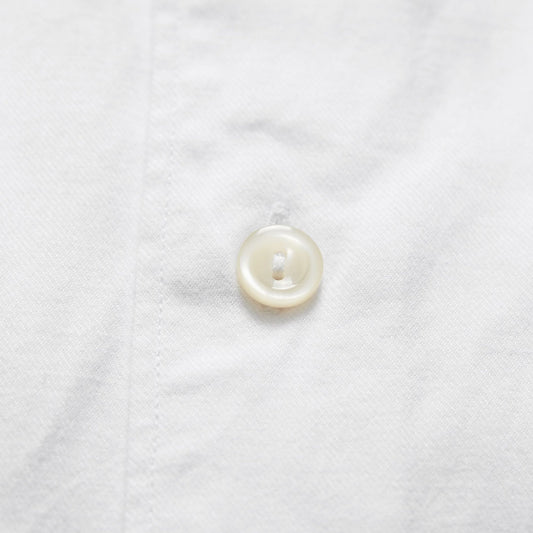- Button-Down Cotton Shirt - White