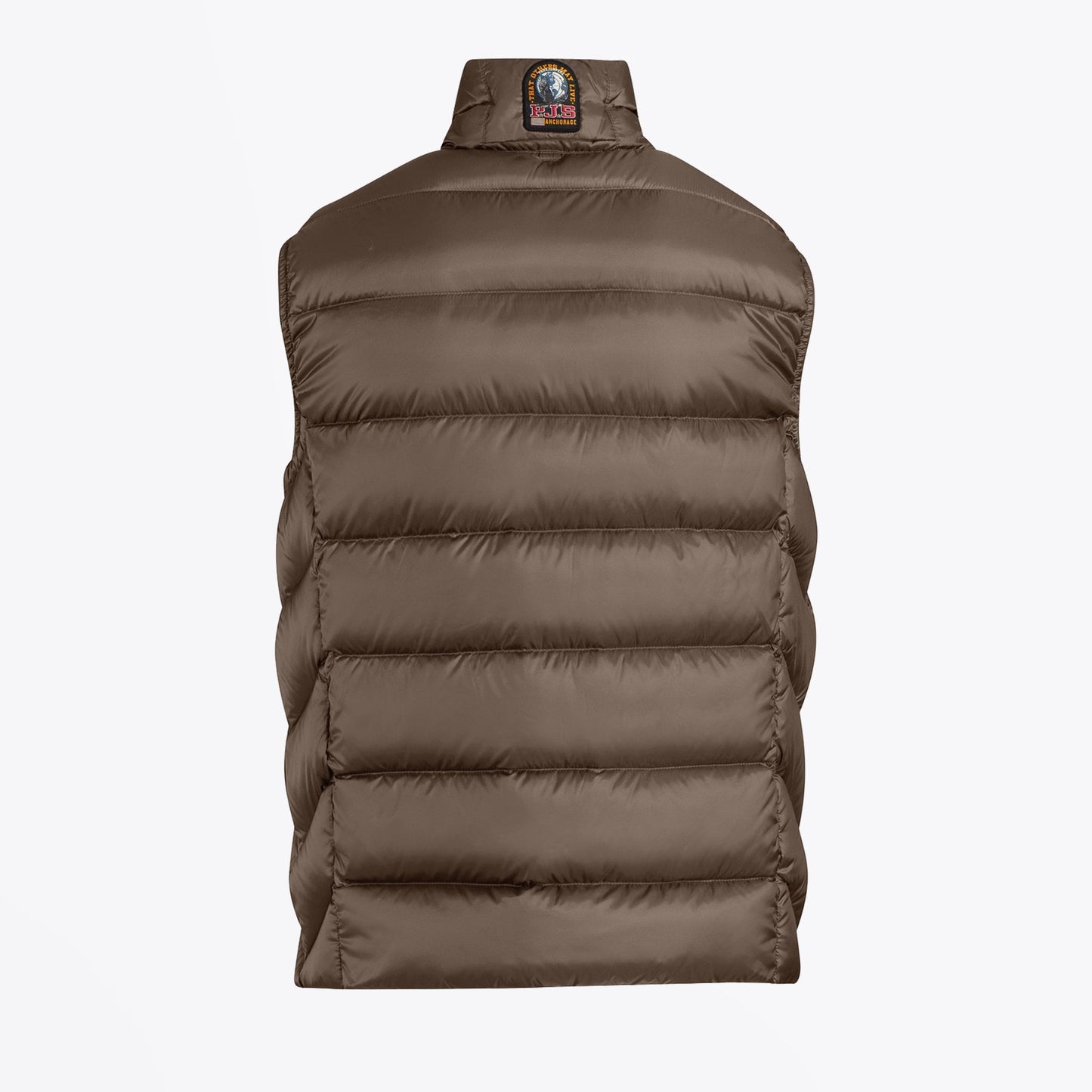 Jeordie Puffer Gilet - Brown