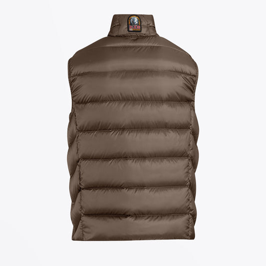Jeordie Puffer Gilet - Brown