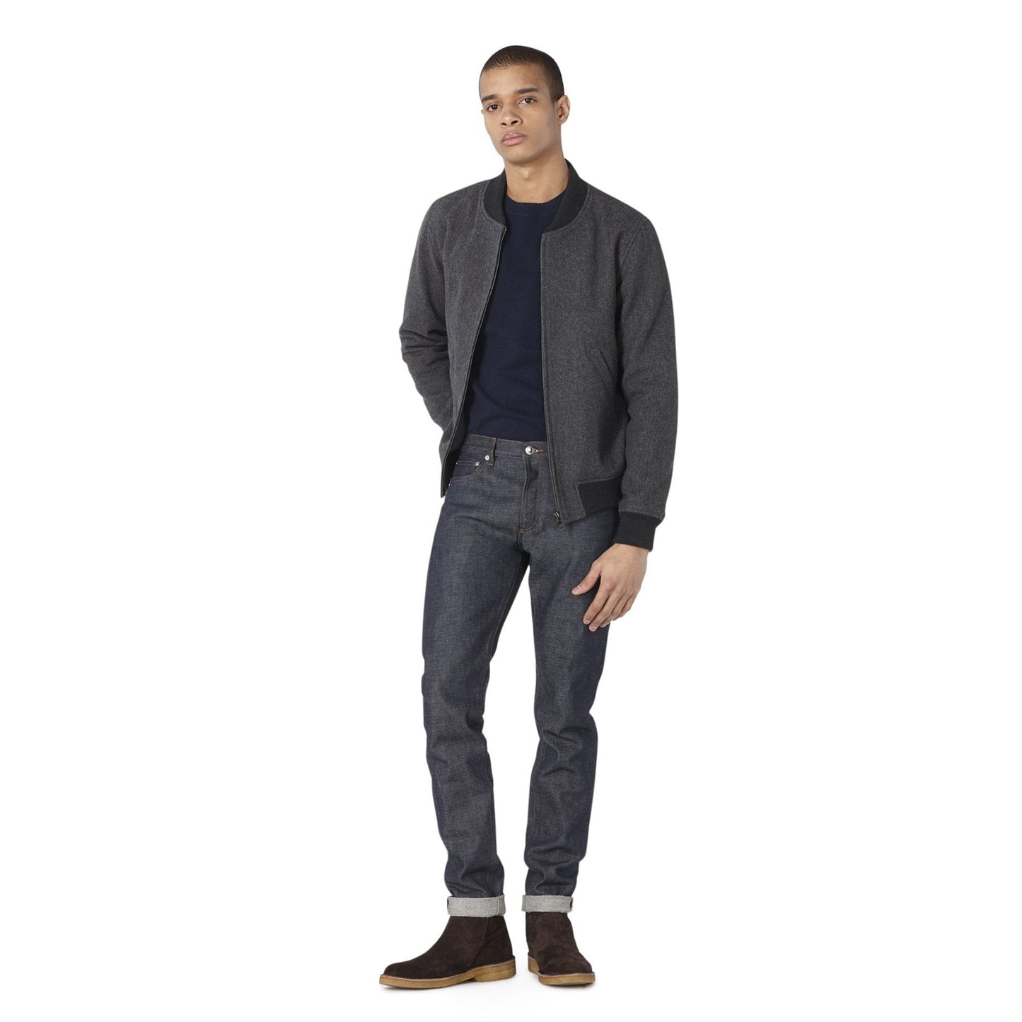 Lota - Tweed Jacket - Grey