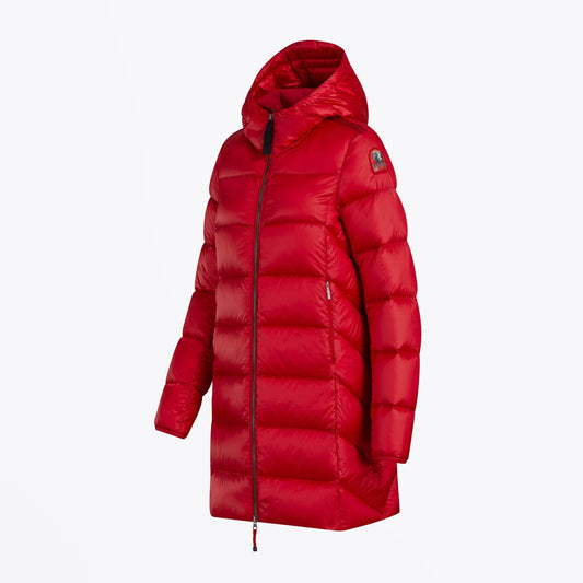 Marion Puffer Jacket - Red