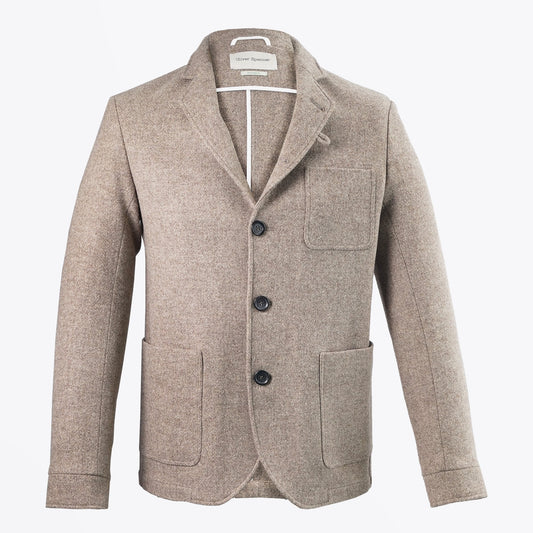 - Solms Wool Jacket - Beige