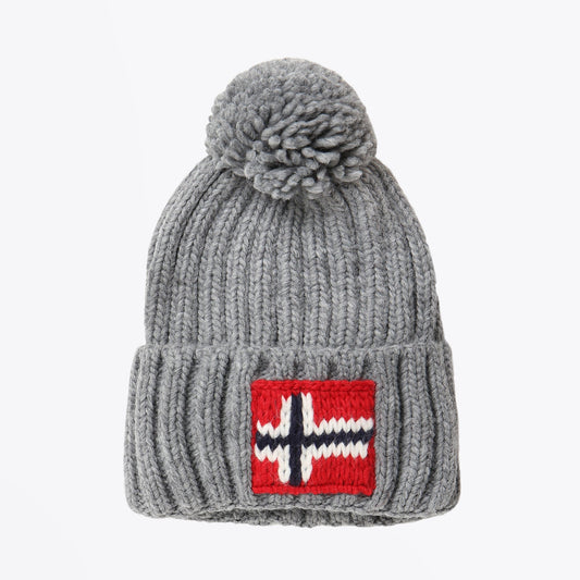 - Semiury Beanie Hat - Grey Melange