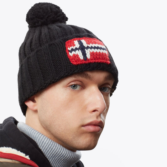 - Semiury Beanie Hat - Black