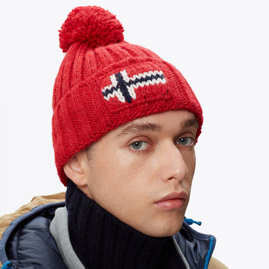 - Semiury Beanie Hat - Red