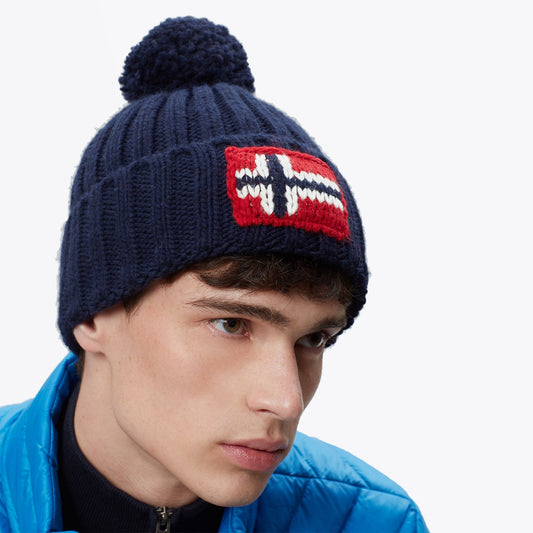 - Semiury Beanie Hat - Navy
