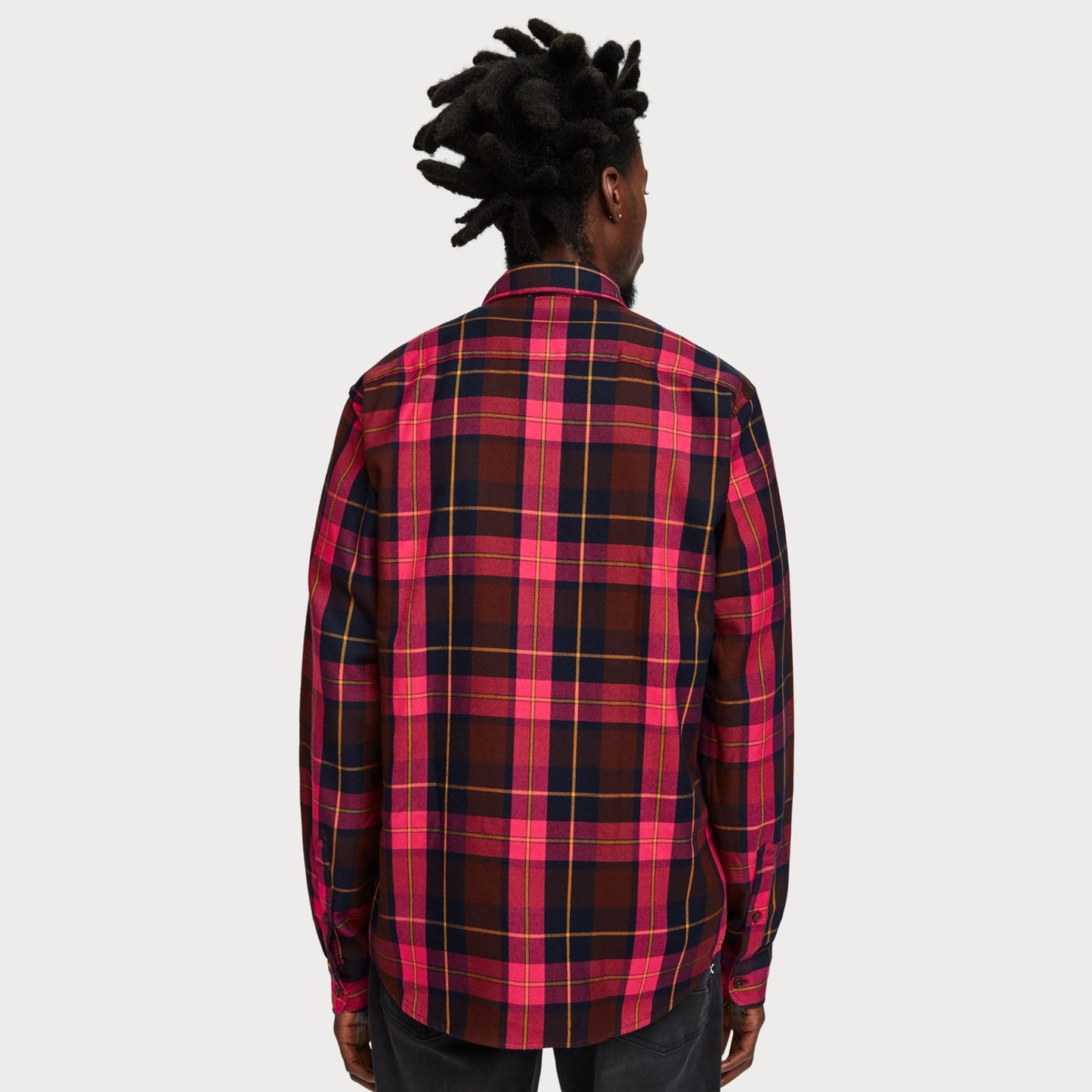 - Checked Shirt - Pink/Multi