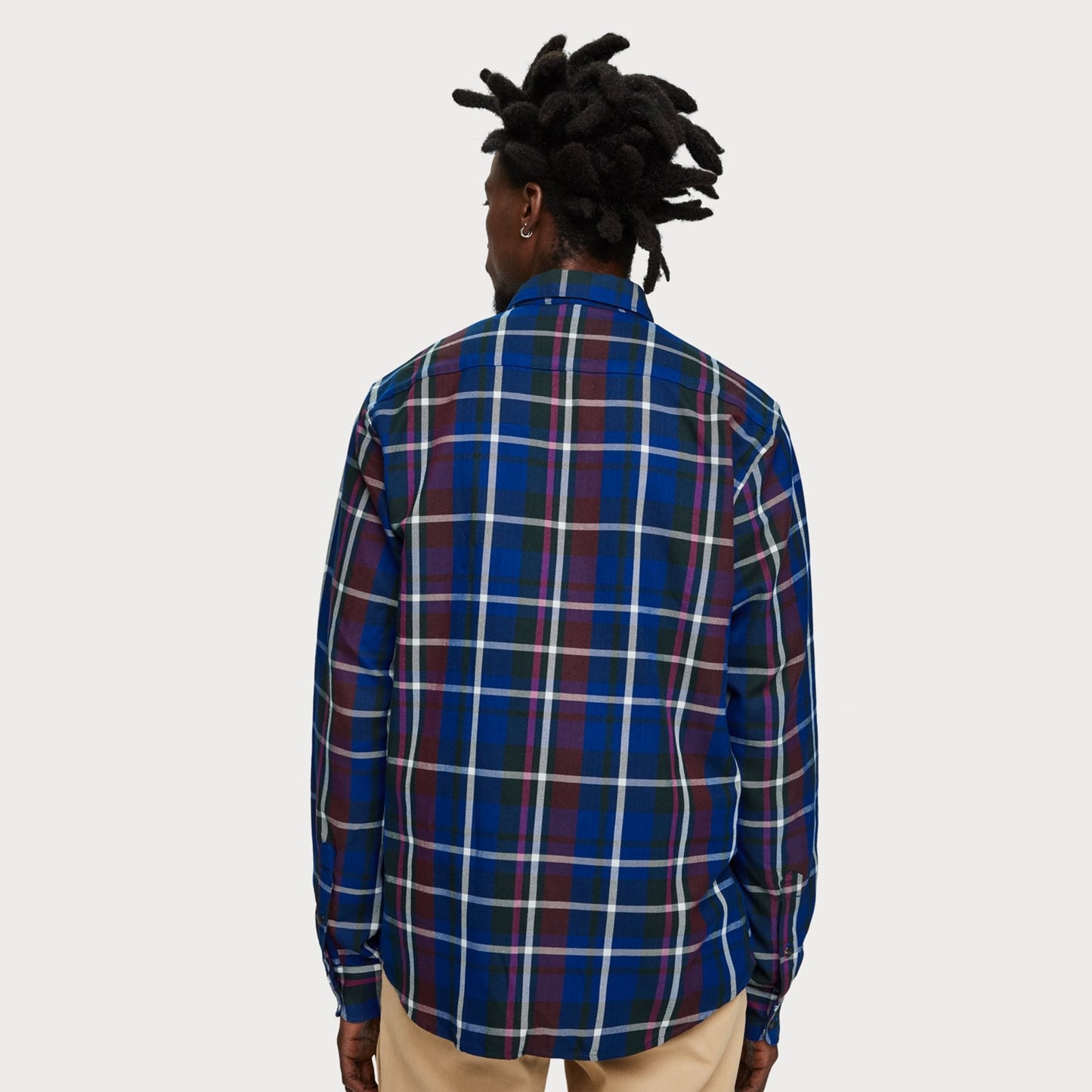 - Checked Shirt - Blue/Multi