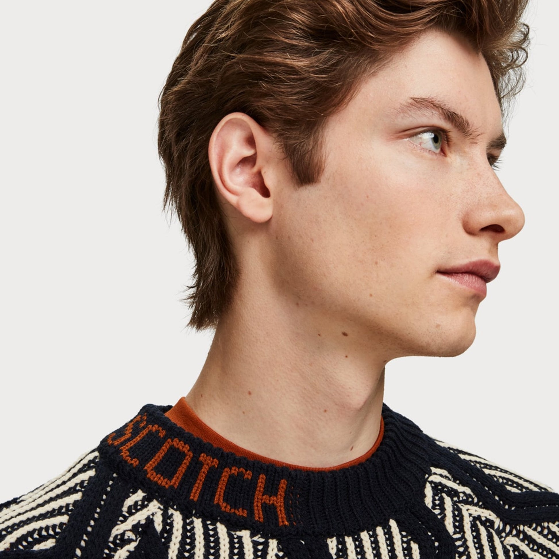 Scotch Monsanto Knitted Pullover - Navy