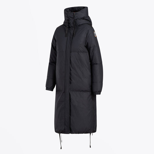 -  Reversible Sleeping Bag Parka Coat - Pencil/Faded Rose