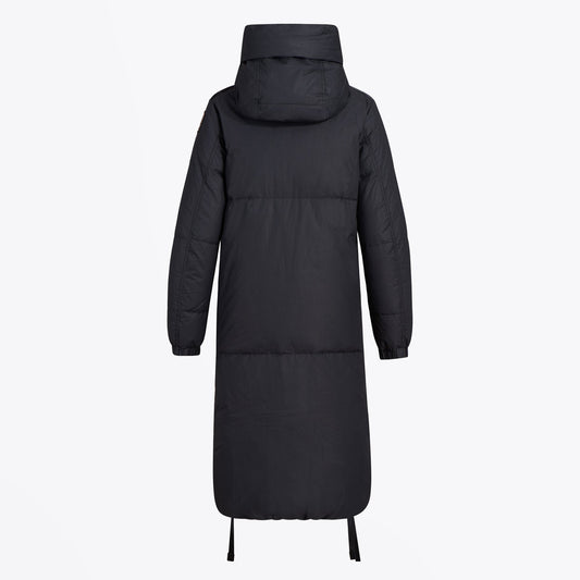 -  Reversible Sleeping Bag Parka Coat - Pencil/Faded Rose