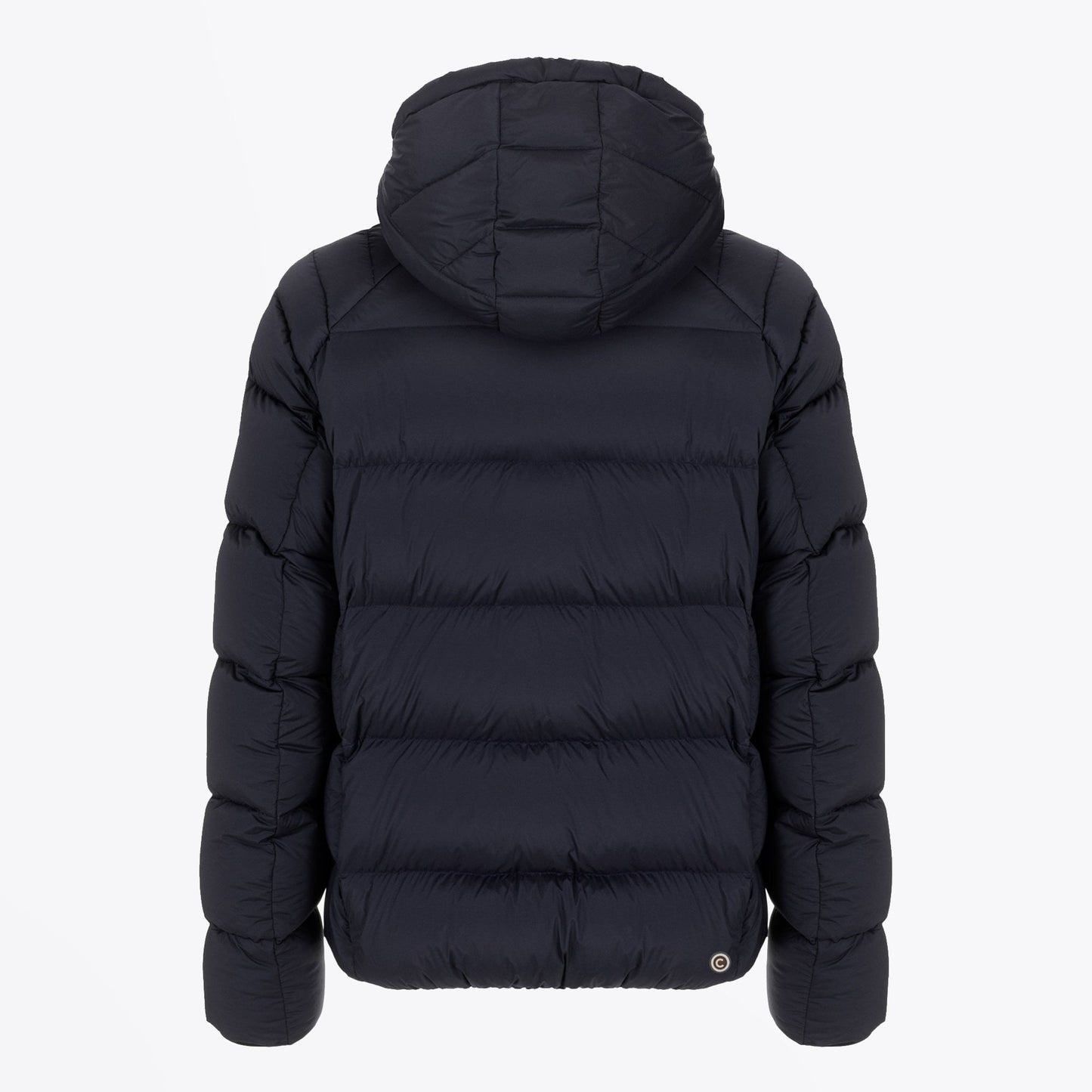 Hooded Winter Down Jacket - Navy