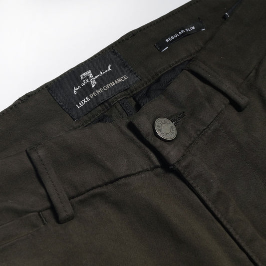 - Slimmy Luxe Performance Chinos - Green