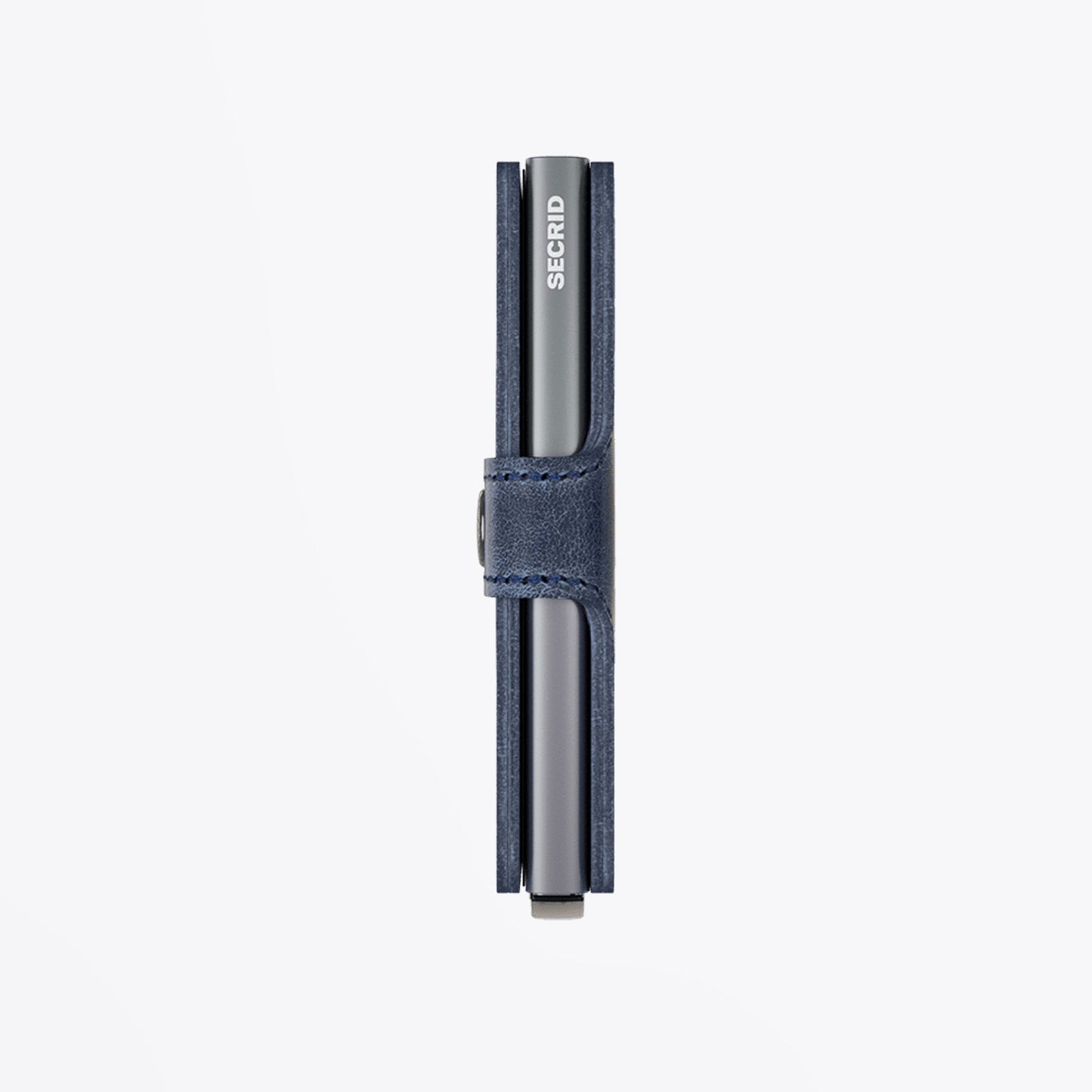 - Miniwallet - Vintage Blue Leather