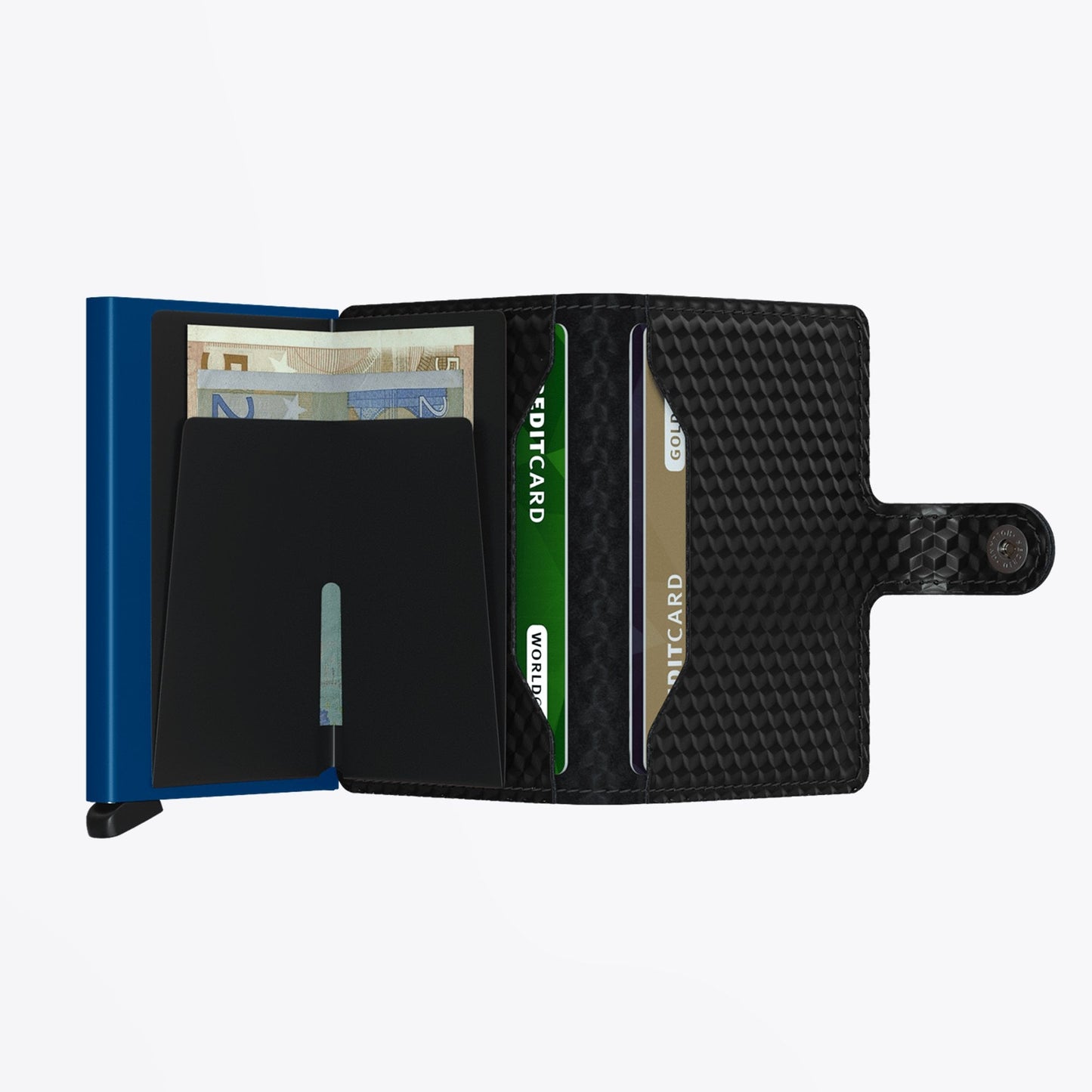 Miniwallet - Cubic Black-Blue