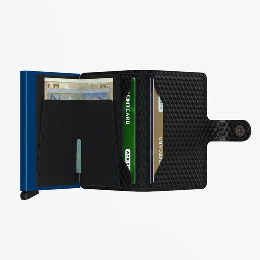 Miniwallet - Cubic Black-Blue