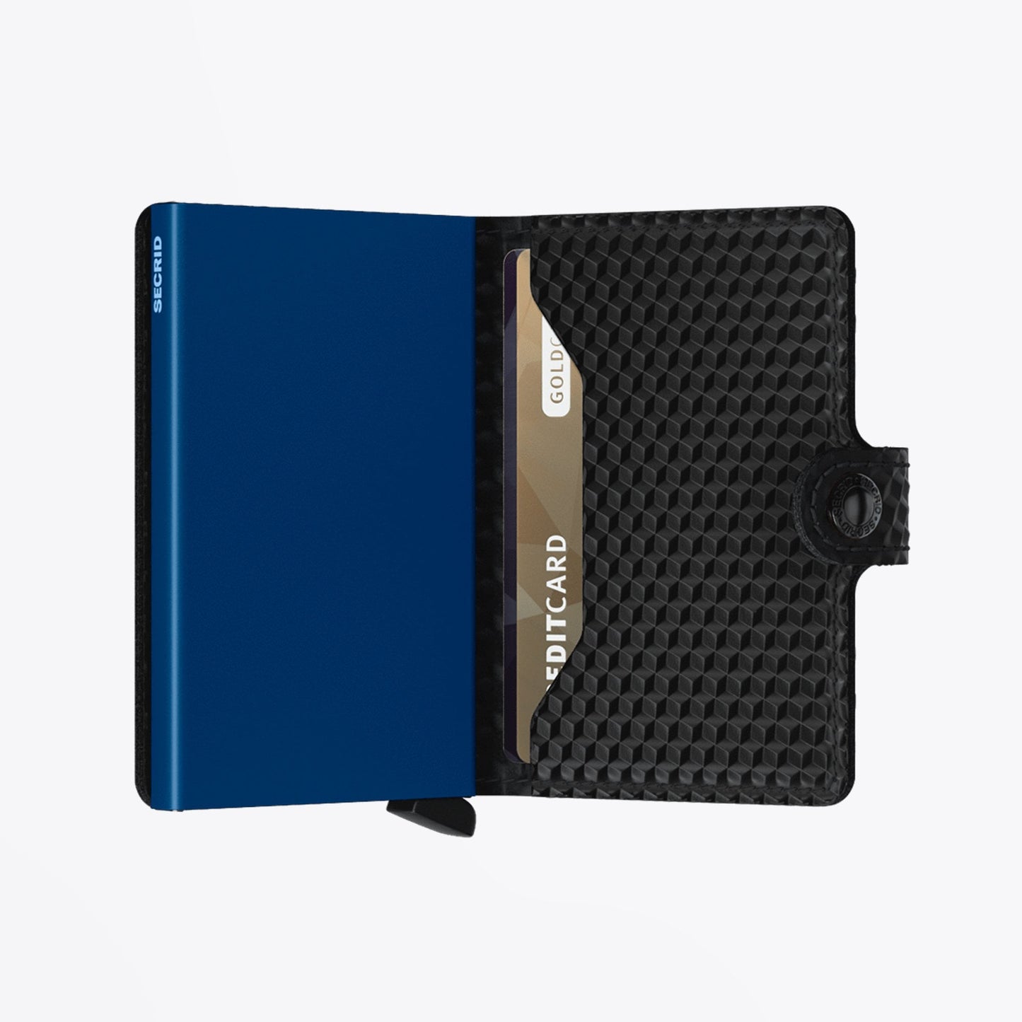 Miniwallet - Cubic Black-Blue