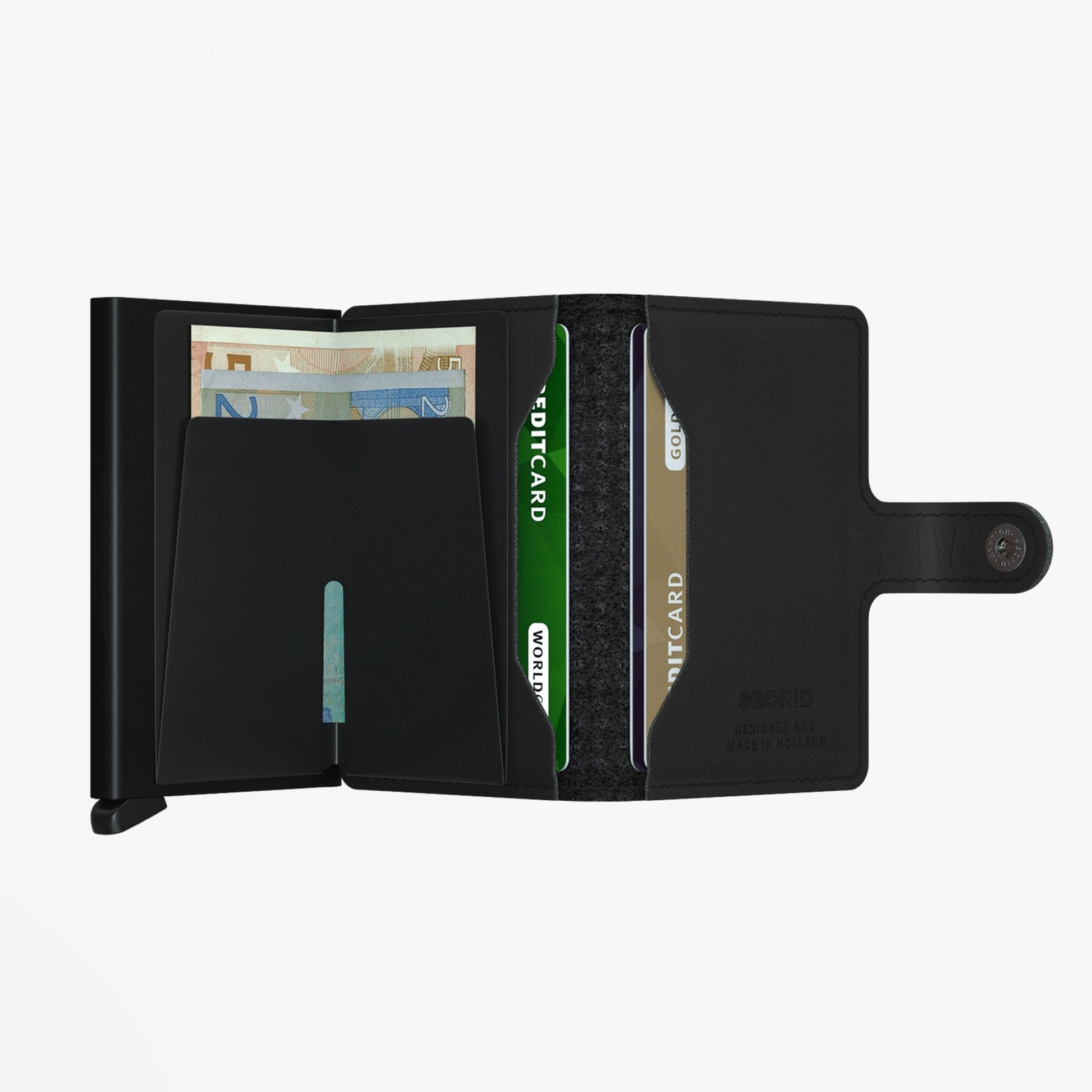 Secrid Miniwallet - Perforated Black