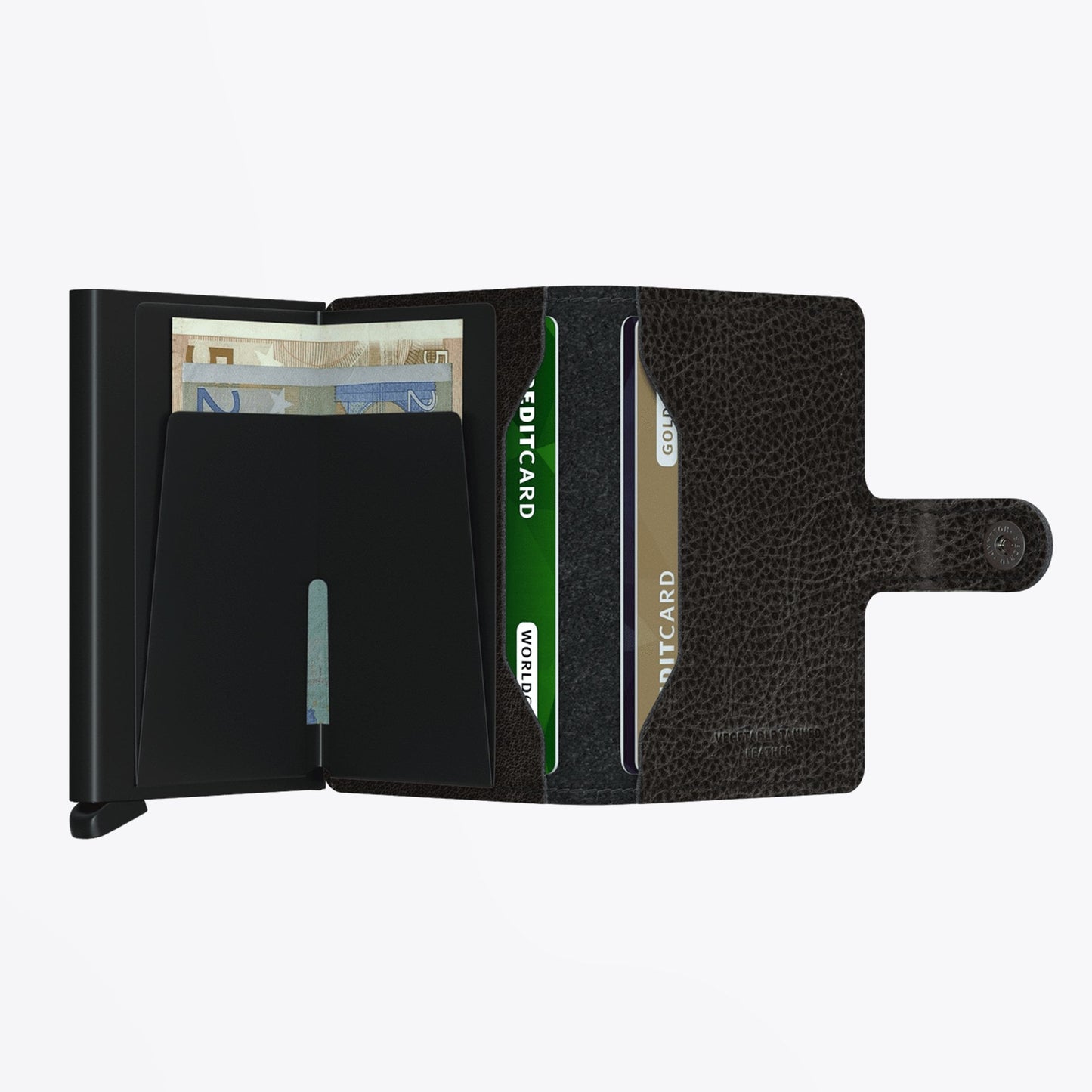 Miniwallet - Veg Black