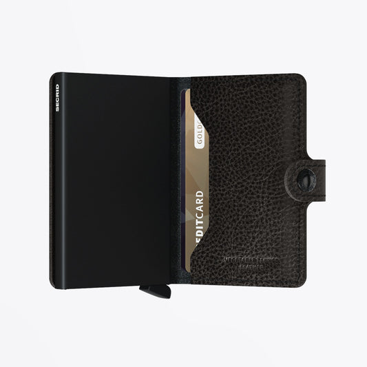 Miniwallet - Veg Black