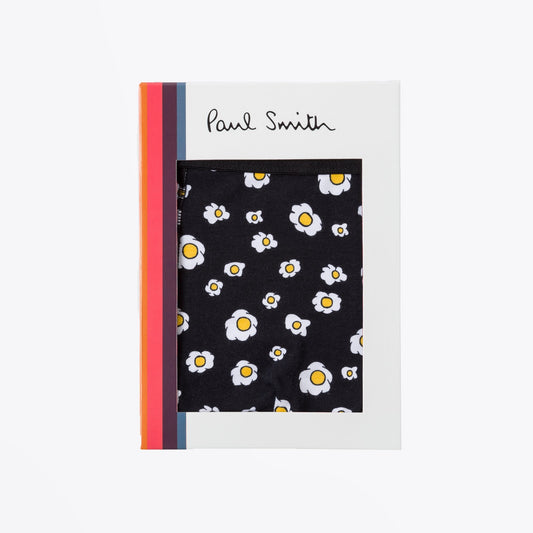 Floral Boxer Briefs - Black