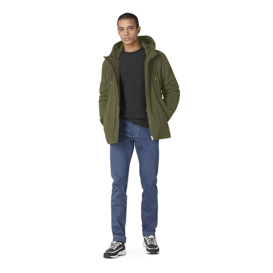 -  Technical Parka Coat - Green