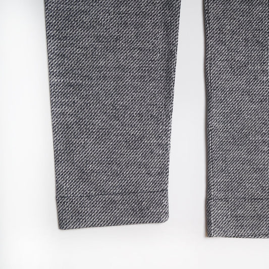 - Printed Roll-Neck Sweater - Blue