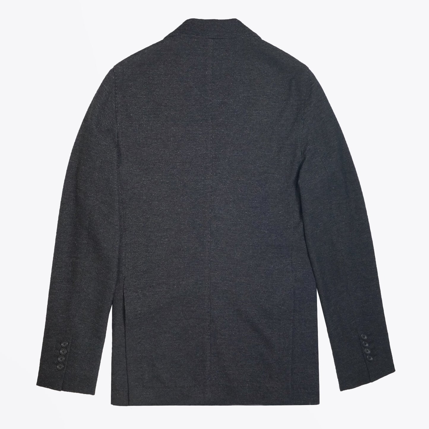 Wool-Blend Stretch Blazer - Grey